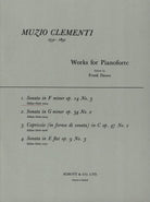 Clementi - Sonata F Minor Op 14 No 3 for Piano