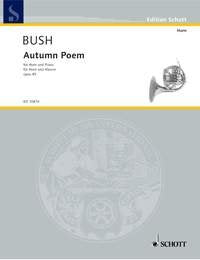 Bush - Autumn Poem Op 45 French Horn/piano