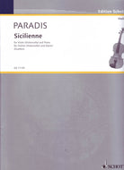 Paradis - Sicilienne for Violin (cello)/piano