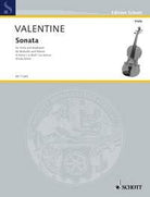 Valentine - Sonata a Minor No 9 Viola/piano
