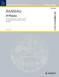 Rameau - 9 Pieces for Descant Recorder/piano