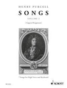 Henry Purcell Songs Vol 2 High Voice/piano