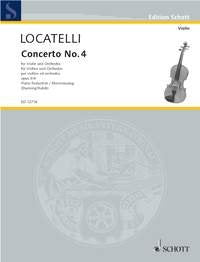 Locatelli - Concerto Op 3 No 4 E Major for Violin/piano