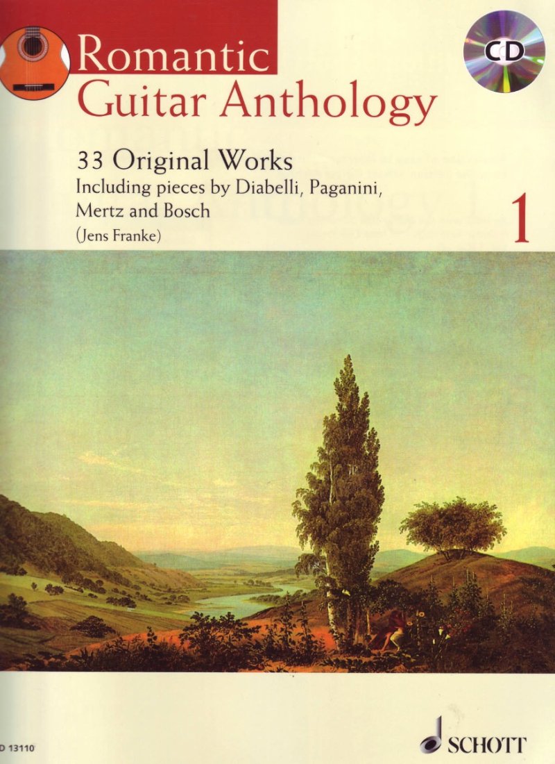 Romantic Guitar Anthology Vol 1 Bk/cd