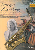 Baroque Play Along Alto Sax Bk/cd