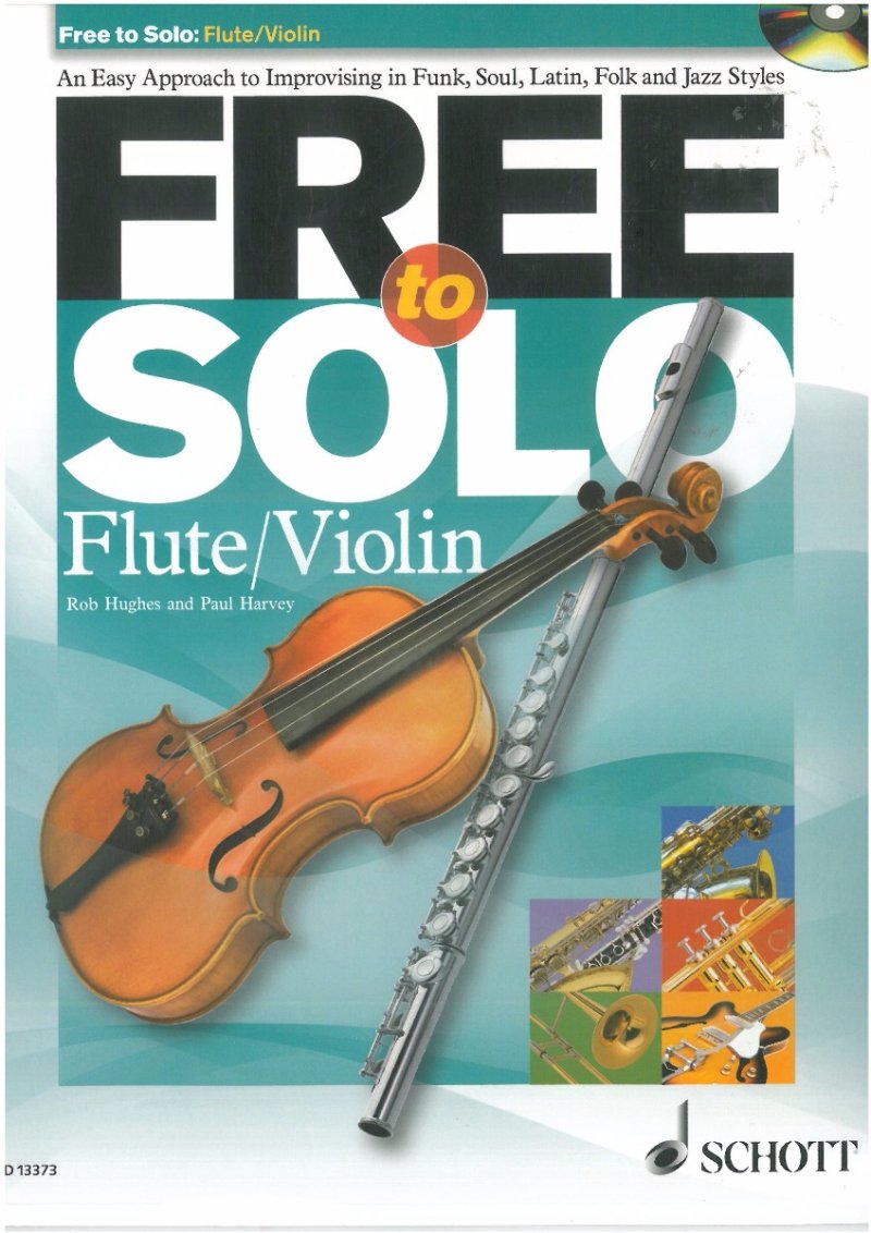 Free to Solo Flute/violin Bk/cd