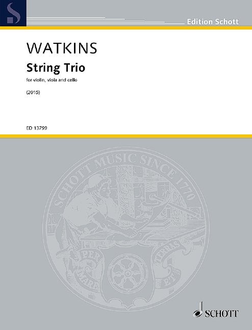 Watkins - String Trio for Violin/viola/cello Sc/pts