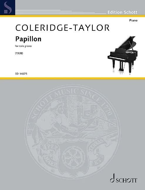Coleridge-Taylor - Papillon Fo Rpiano