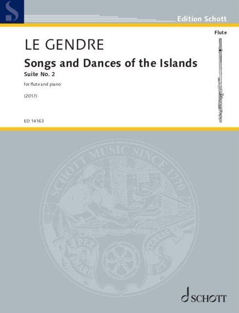 Gendre - Songs and Dances of the Islands Suite 2 Flute/piano