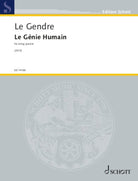 Le Gendre - Le Genie Humain for String Quartet Sc/pts