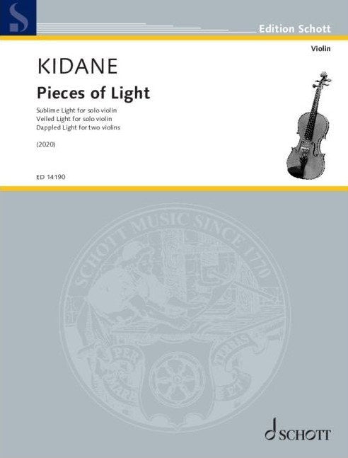 Kidane - Pieces of Light for Solo and 2 Violins