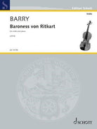 Barry - Baroness Von Ritkart for Violin/piano