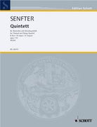 Senfter - Quintet B Flat Op 119 Clarinet/string Quartet