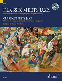 Classics Meet Jazz Vol 1 Piano Bk/cd Arr Korn