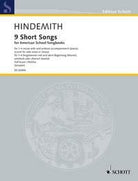 Hindemith - 9 Short Songs for American School Songbooks