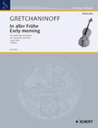 Gretchaninov - Early Morning Op 126b Cello/piano