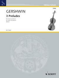 Gershwin - 3 Preludes for Viola/piano