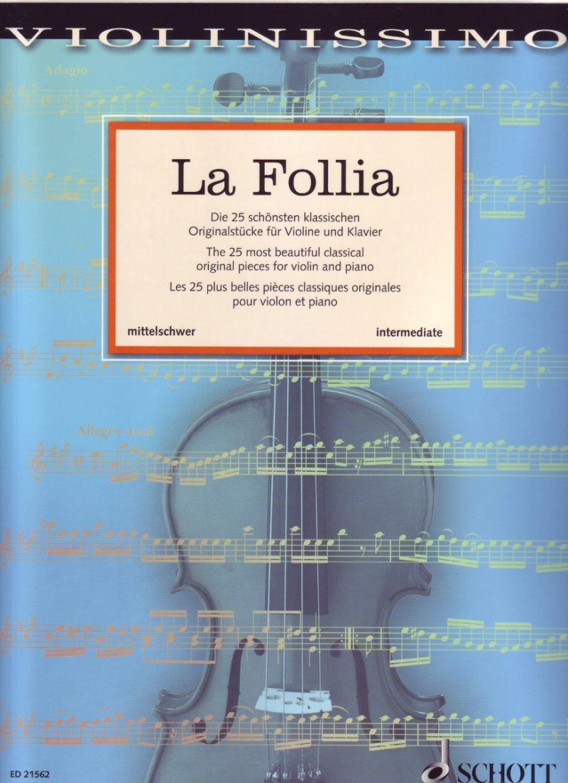 La Follia Violinissimo Violin/piano