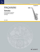 Paganini - Sonata for Alto Saxophone and Piano Arr Hekkema