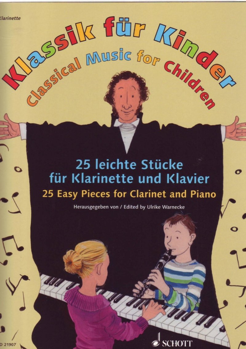 Classical Music for Children Clarinet & Piano
