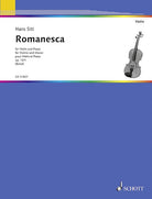 Sitt - Romanesca Op 13 No 1 for Violin and Piano