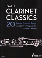 Best of Clarinet Classics 20 Famous Pieces Clarinet/piano
