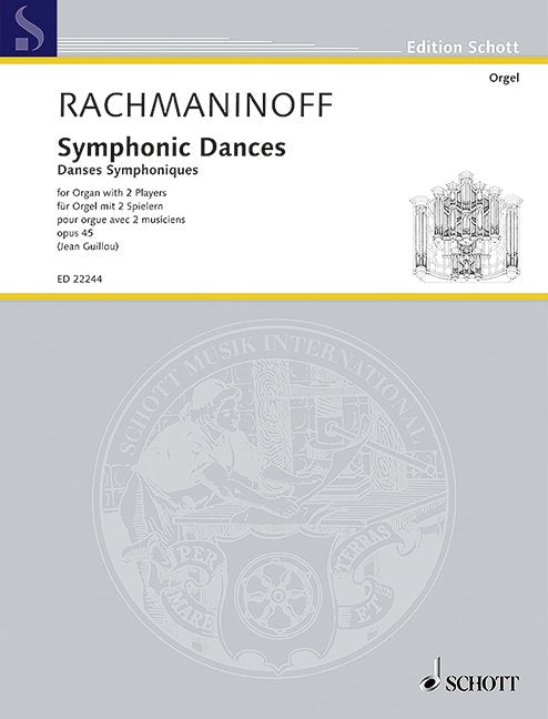 Rachmaninoff - Symphonic Dances Op 45 for Organ Duet