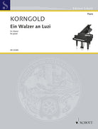 Korngold - Ein Walzer an Luzi for Piano