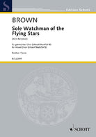 Sole Watchman of the Flying Stars Satb Double Choir