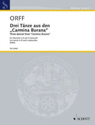 Orff - 3 Dances From Carmina Burana for Clarinet/4 Cellos