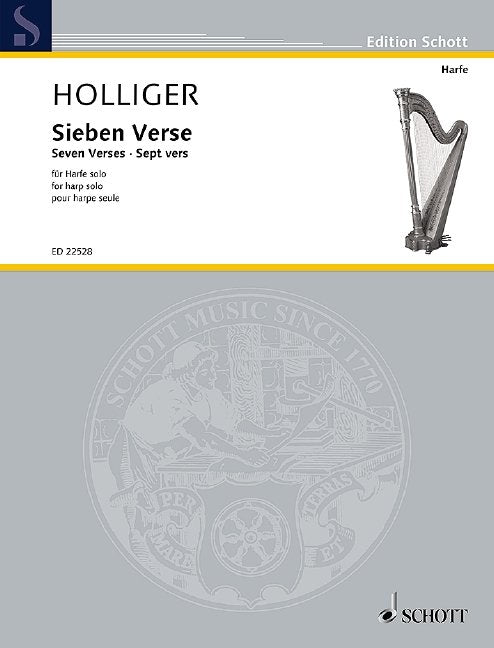 Holliger - Seven Verses for Harp Solo