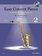 Easy Concert Pieces for Alto Sax Vol 2 Bk/cd