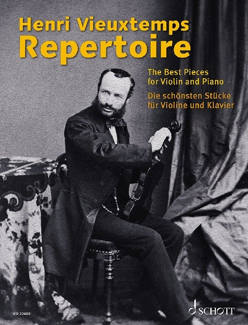 Henri Vieuxtemps Repertoire Best Pieces for Violin/piano