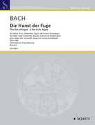 Bach - Art of Fugue Bwv 1080 Score Vln/vla/vc/bsn/db