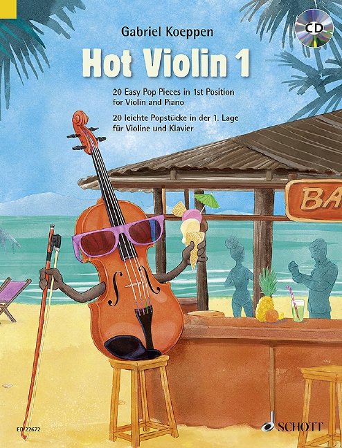 Koeppen - Hot Violin 1 Bk/cd