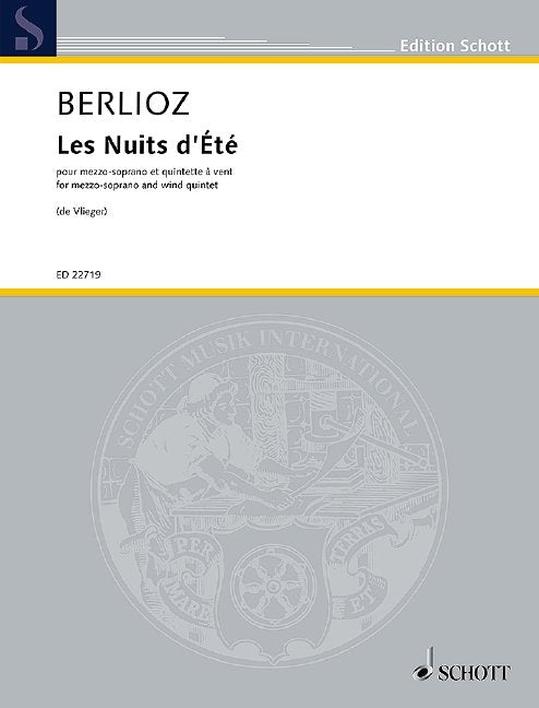 Belioz - Le Nuits D'ete Mezzo/wind Quintet