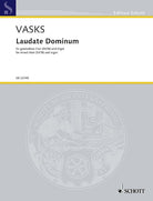Vasks - Laudate Dominum Satb/organ