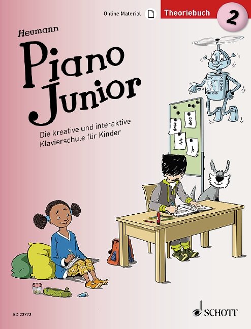 Piano Junior Theoriebuch 2 Vol 2 (german Edition)