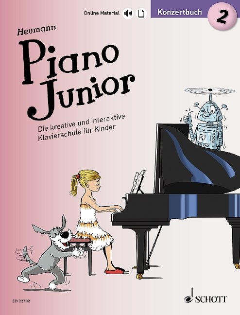 Piano Junior Konzertbuch 2 Vol 2 (german Edition)