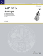 Kapustin - Burlesque Op 97 for Cello and Piano
