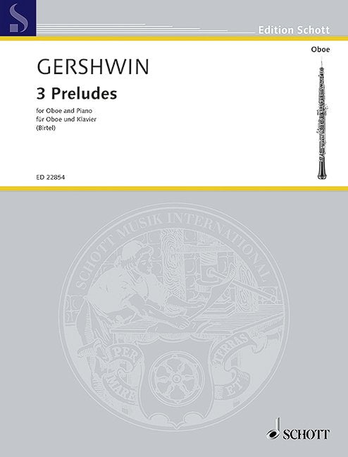 Gershwin - 3 Preludes Oboe/piano