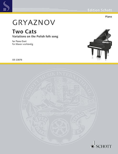 Two Cats Variations on Polish Folk Song Piano Duet
