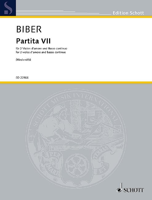 Biber - Partita Vii for 2 Viola D'amore and Basso Continuo