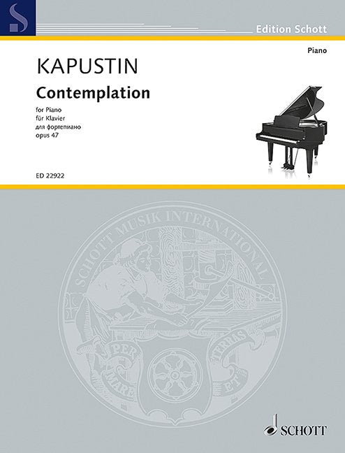 Kapustin - Contemplation Op 47 for Piano