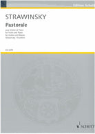 Stravinsky - Pastorale Violin/piano