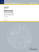 Say - Bosanmak Op 29a for Satb Sax Quartet Sc/pts