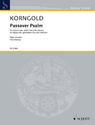 Korngold - Passover Psalm Op 30 Vocal Score