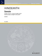 Hindemith - Flute Sonata Arranged Wind Quintet Sc/pts