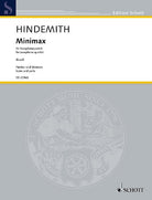 Hindemith - Minimax for Sax Quartet Sc/pts