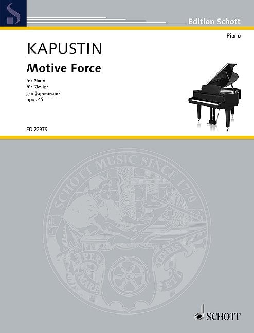 Kapustin - Motive Force Op 45 for Piano